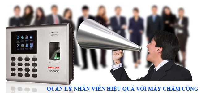 Máy chấm công vân tay giá rẻ