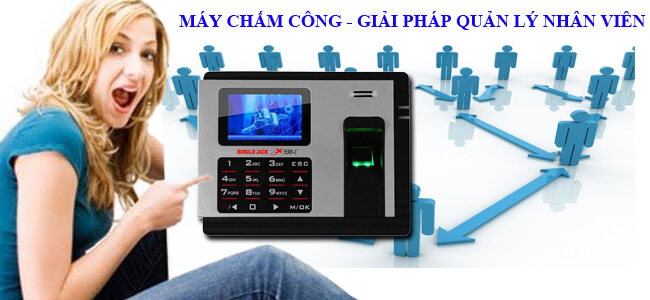 Lắp đặt máy chấm công vân tay tại Hà Nội - LH 0971.768.865